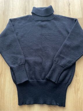 North Sea Clothing- Submariner 100% wool Made in Scotland Turtleneck